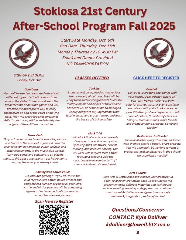  21st Century Fall Registration